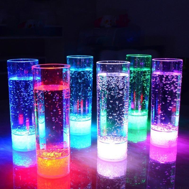 Whisky Beer And Wine - QX2E LED Glowing Cups Acrylic Drinking