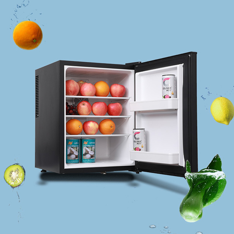 Wine Beer Fridge Small - Mini Fridge Cooler 40L Refrigerator Glass