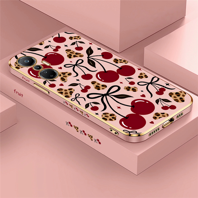 Wine & Beer Shop Photos - Luxury Wine Red Cherry Leopard Print