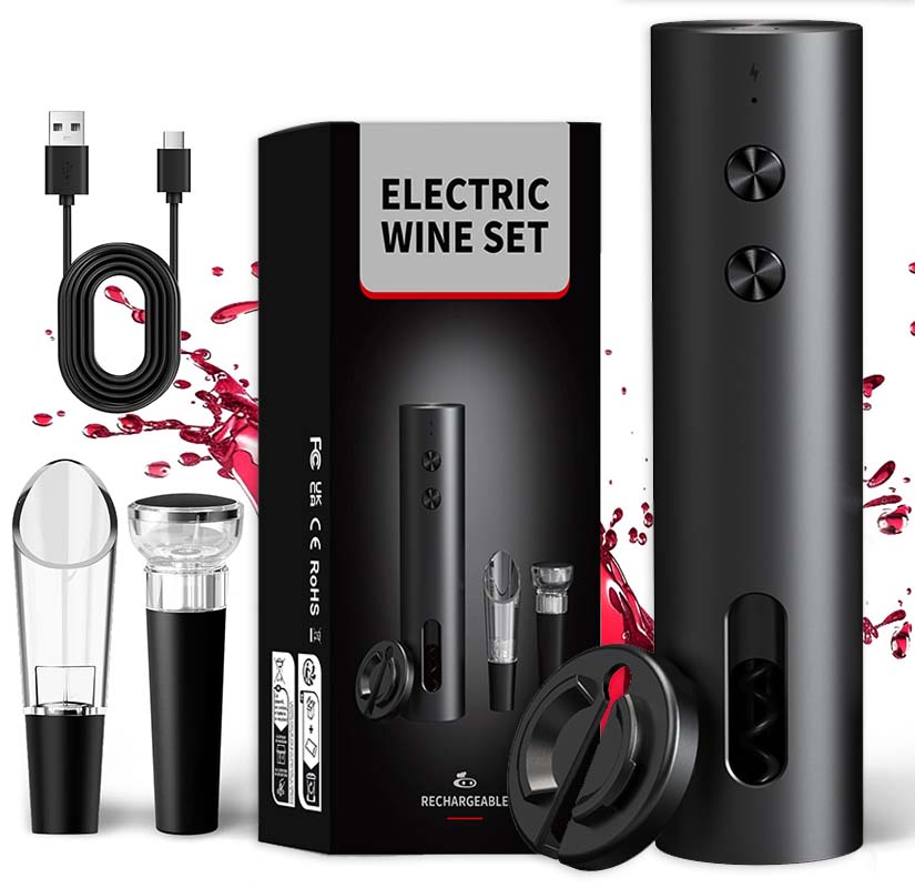 4-in-1 Electric Bottle Wine Op - огляд і ціна Wine Opener Electric