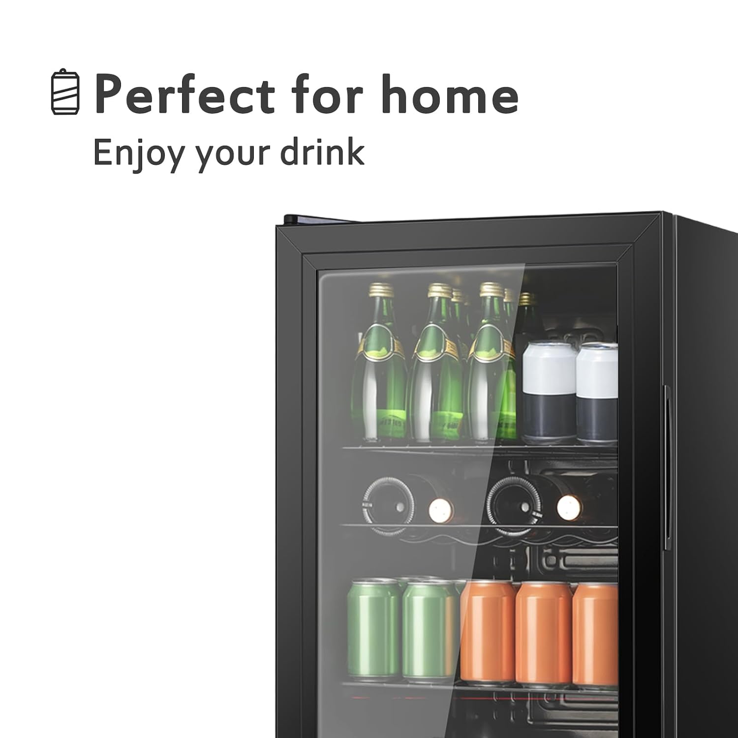4.5 cu.ft Beverage Refrigerato - огляд і ціна Wine Beer Cooler Fridge