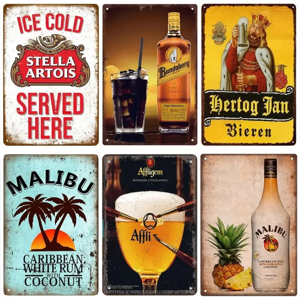 Retro Beer Brand MALIBU Wine M - огляд і ціна Wine Beer Brand