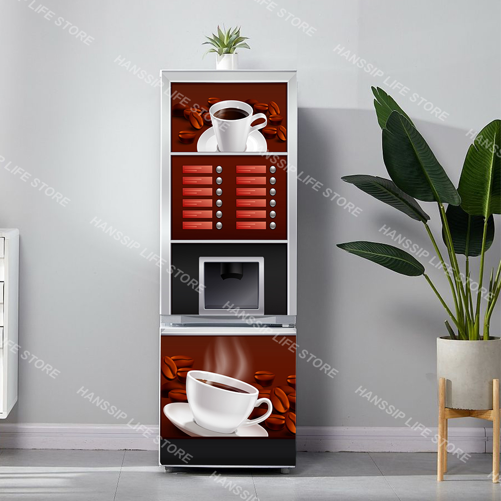 Retro Phone Booth Printed Refr - огляд і ціна Wine Beer Fridge