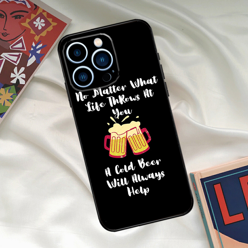 Drink Beer Red Wine Phone Case - огляд і ціна Wine Plus Beer