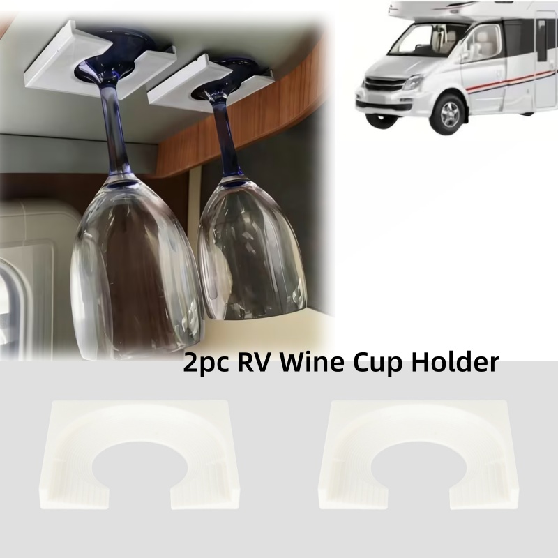 2pc RV Campervan Wine Cup Hold - огляд і ціна Wine & Beer Shop Photos