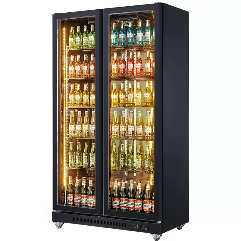 Double Door Air Cooling Refrig - огляд і ціна Wine Beer Dual Zone