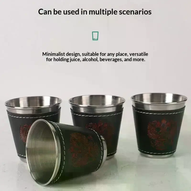 4Pcs/Set Outdoor Travel Cups S - огляд і ціна Whisky Beer And Wine