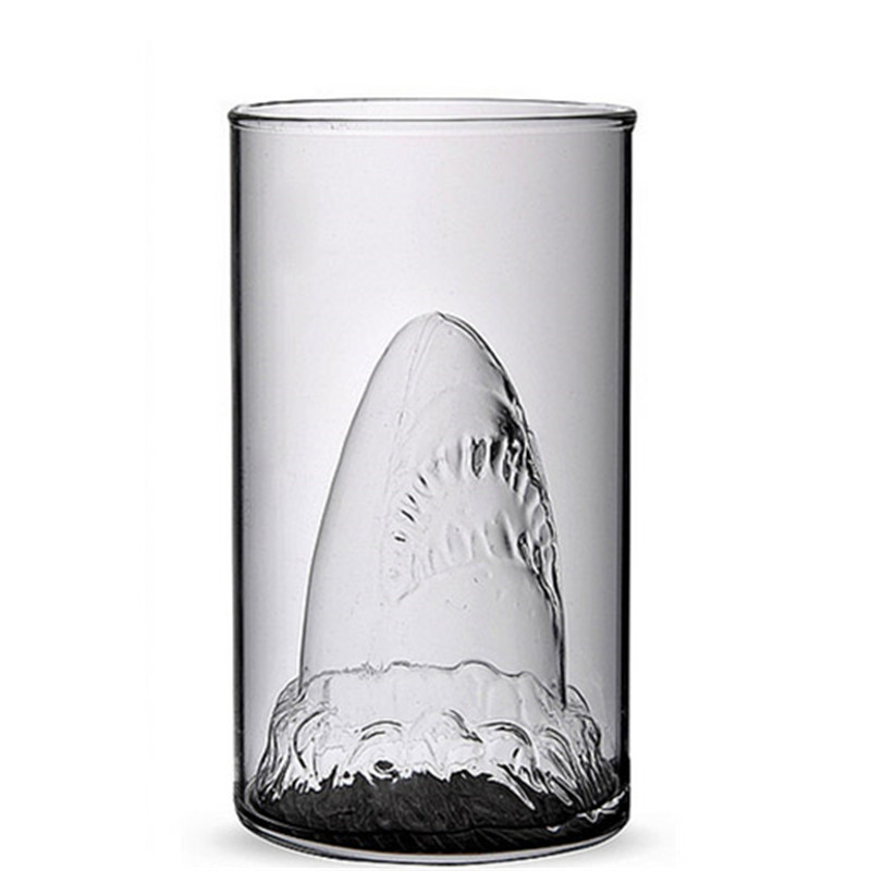 300ml Shark Drinking Double Gl - огляд і ціна Whisky Beer And Wine