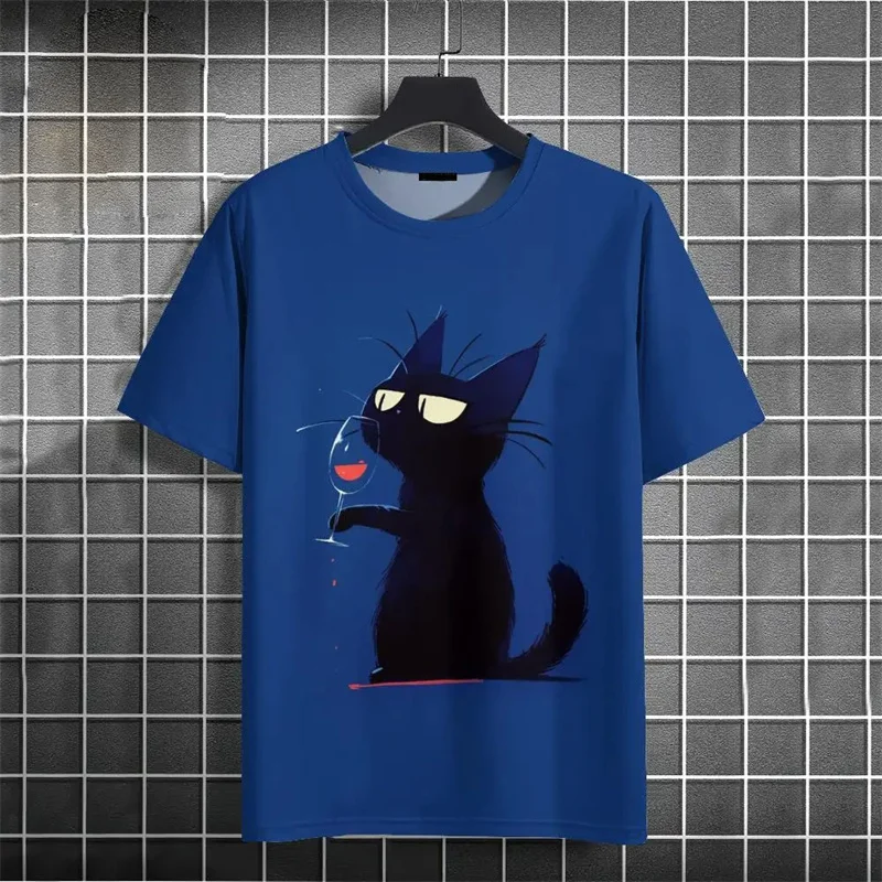 Funny Black Cat Wine Glass Art - огляд і ціна Wine & Beer Shop Photos