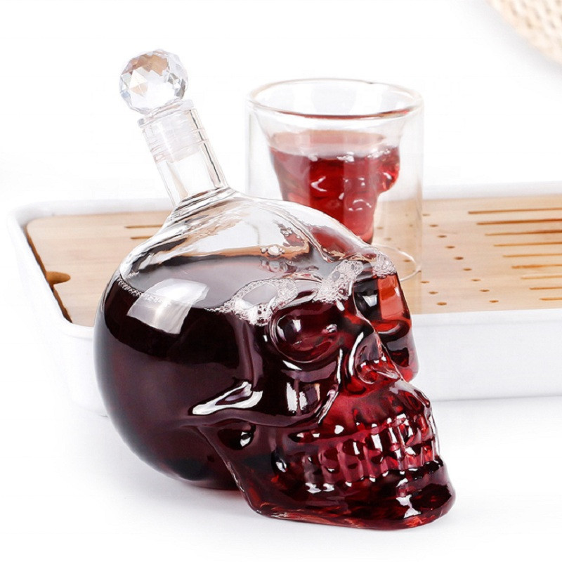 Creative Skull Head Decanter C - огляд і ціна Whisky Beer And Wine