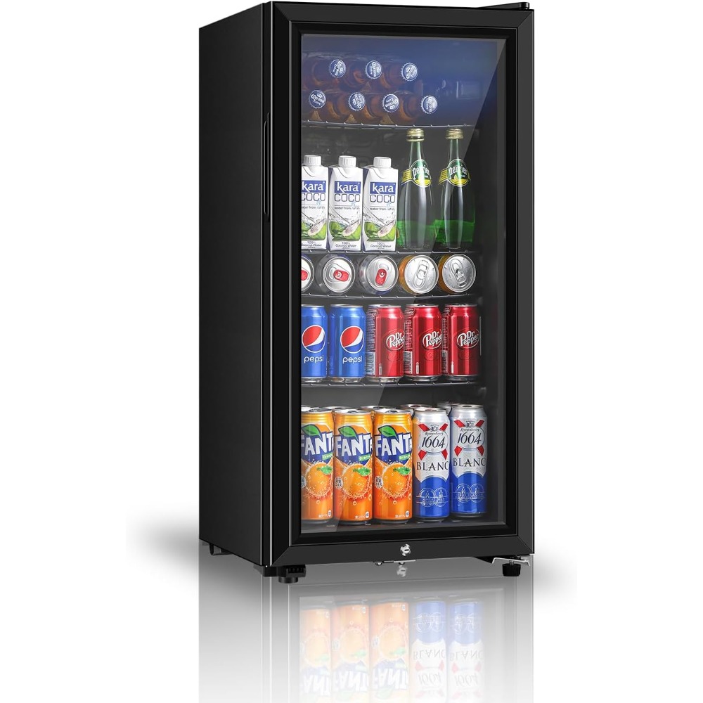 Beverage Refrigerator, Three P - огляд і ціна Wine Beer Cooler Fridge