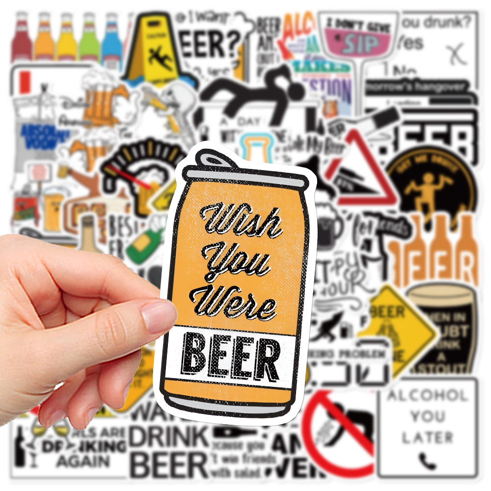 10/30/52PCS Funny Alcoholism V - огляд і ціна Wine Beer Fridge