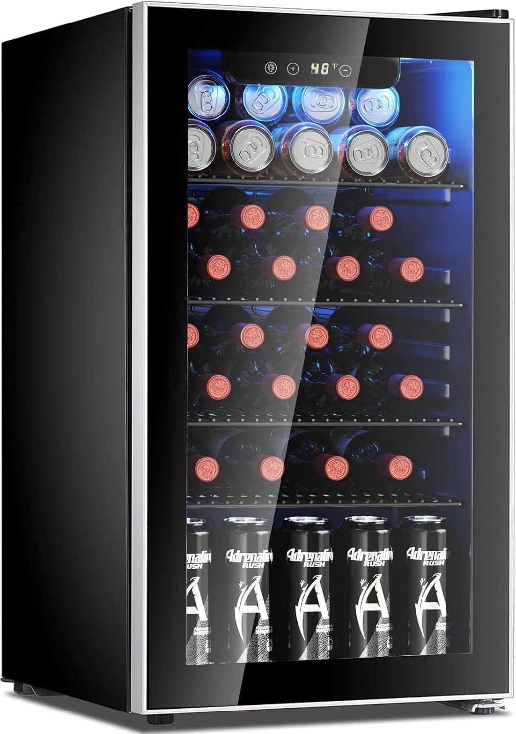 26 Bottle 130 Can Wine Cooler/ - огляд і ціна Wine Beer Cooler Fridge